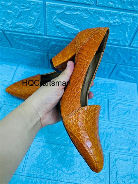 fake alligator shoes for women|authentic alligator shoes for women.